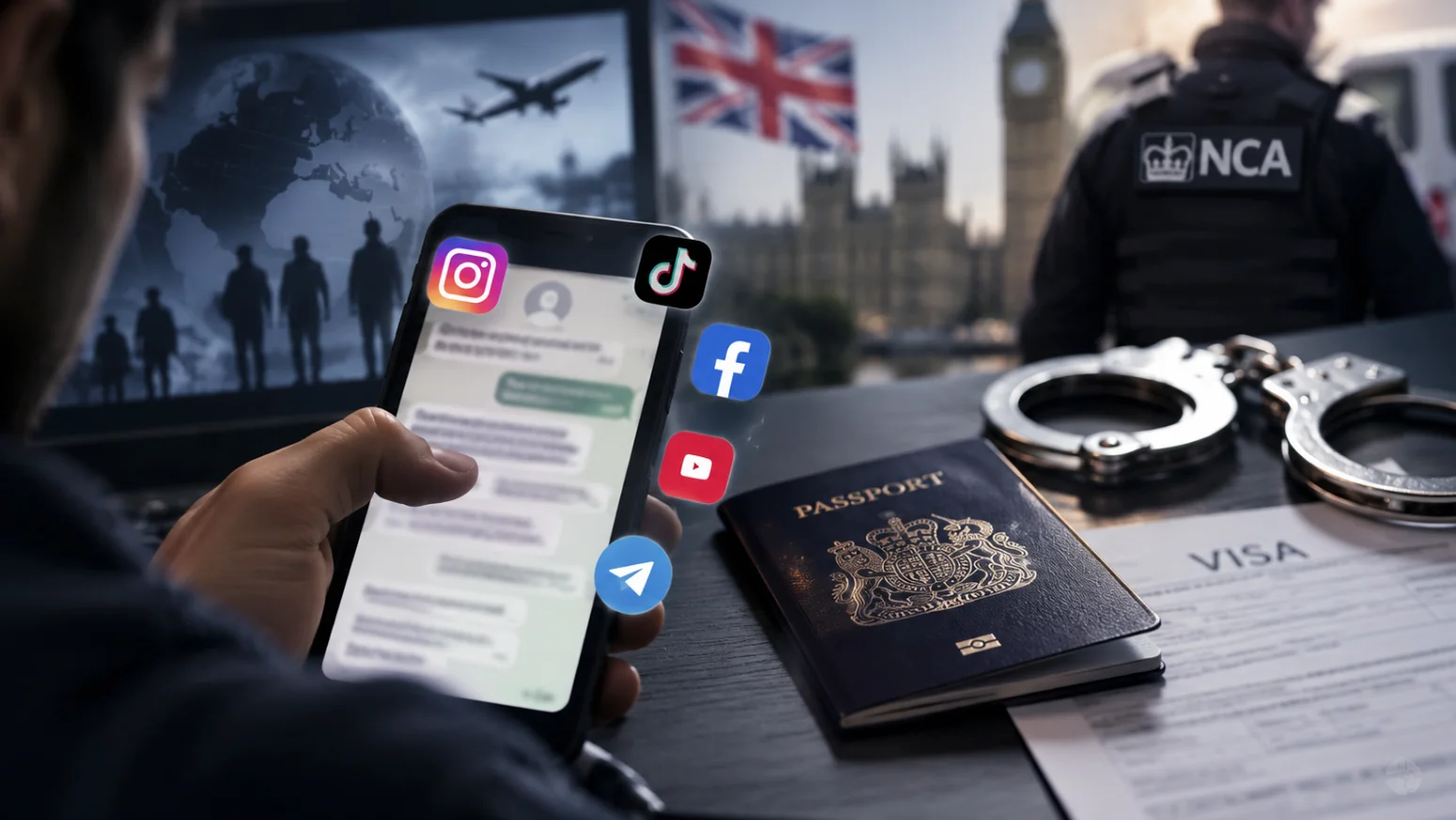 Man Charged Under New Law for Advertising Illegal Immigration Services Online