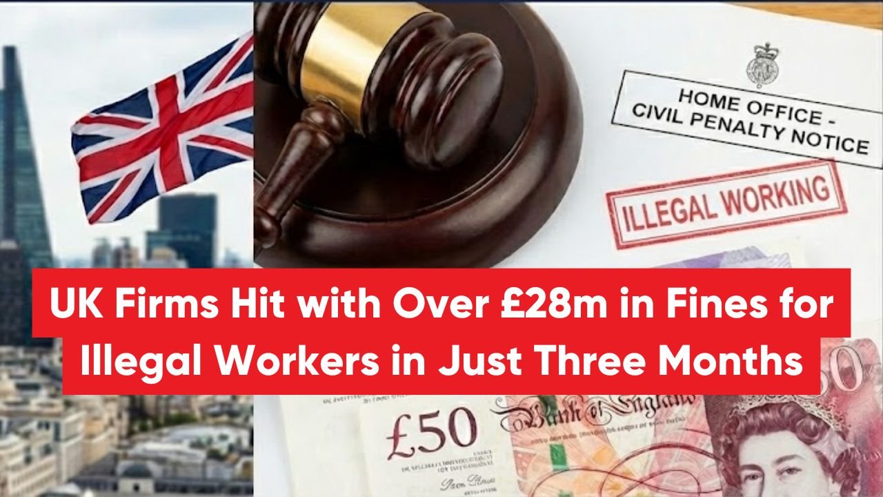 UK Firms Hit with Over £28m in Fines for Illegal Workers in Just Three Months