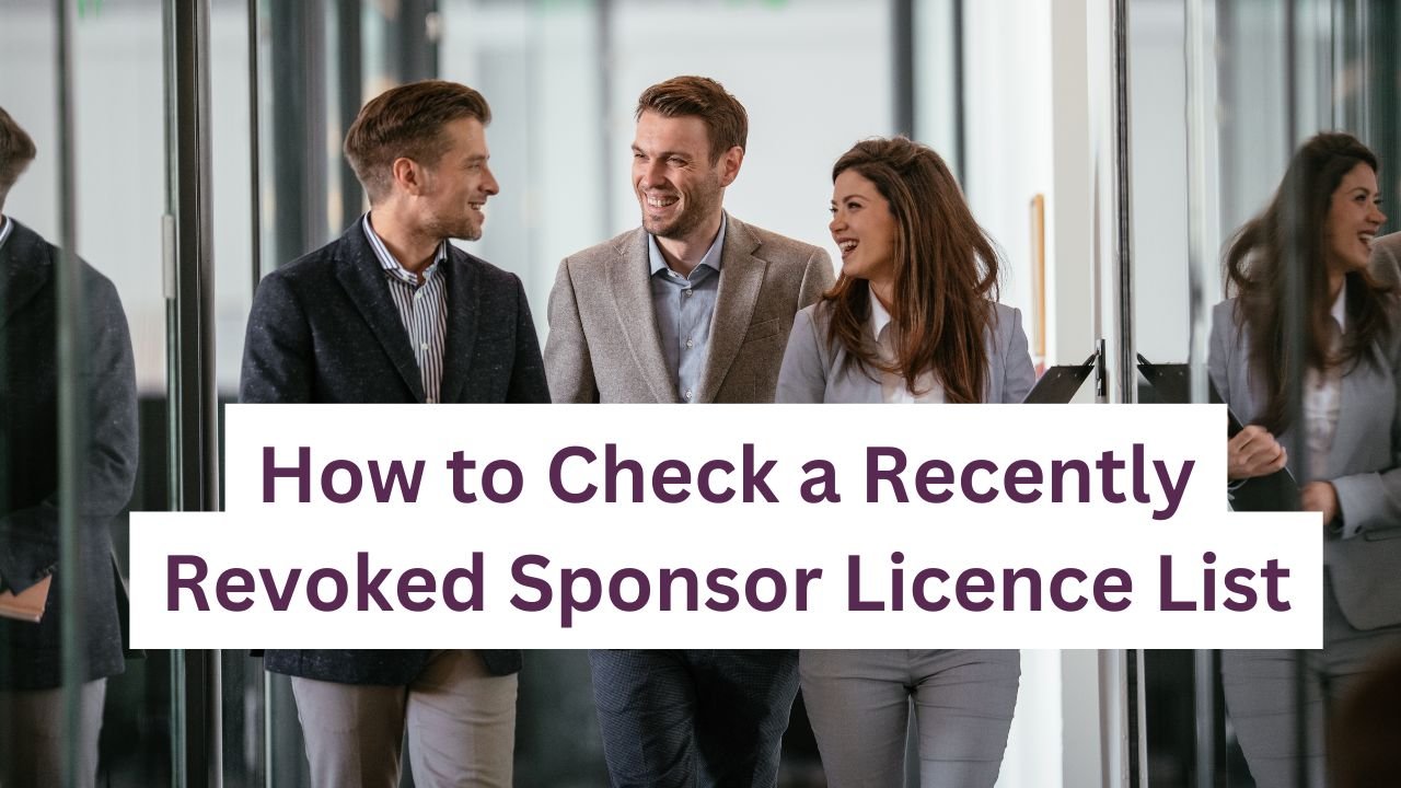 Revoked Sponsor Licence List - Recently Revoked Tier 2 Sponsor Licence