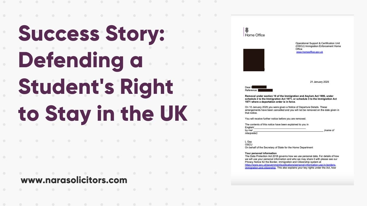 Success Story: Defending a Student's Right to Stay in the UK